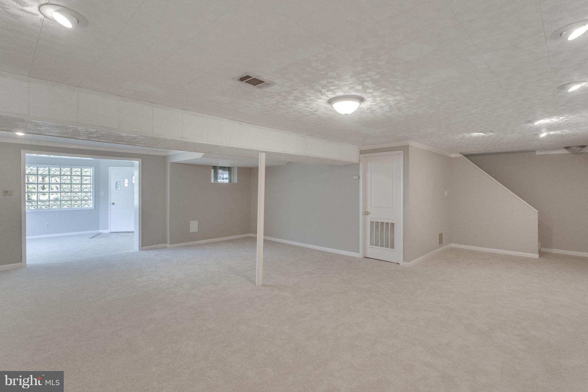 4636 Guinea Road Fairfax, VA 22032 - Photo 20 of 28 Huge Walkout Basement Rec Room