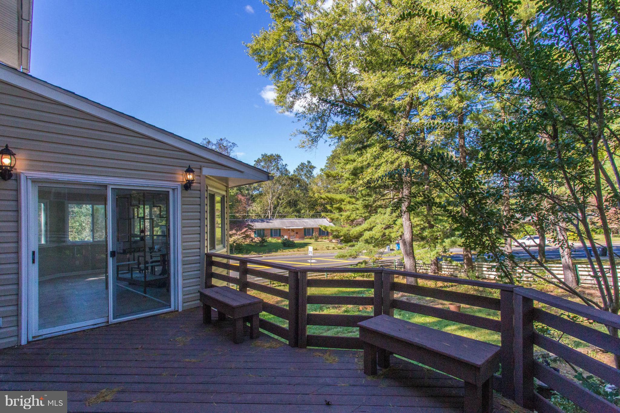 4636 Guinea Road Fairfax, VA 22032 - Photo 24 of 28 View from Deck