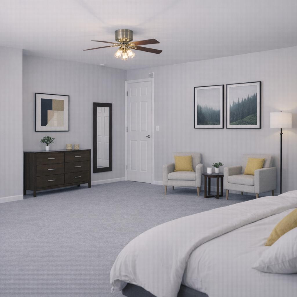 5933 Trinity Street Philadelphia, PA 19143 - Photo 12 of 21 Serene modern bedroom retreat.(Staged)