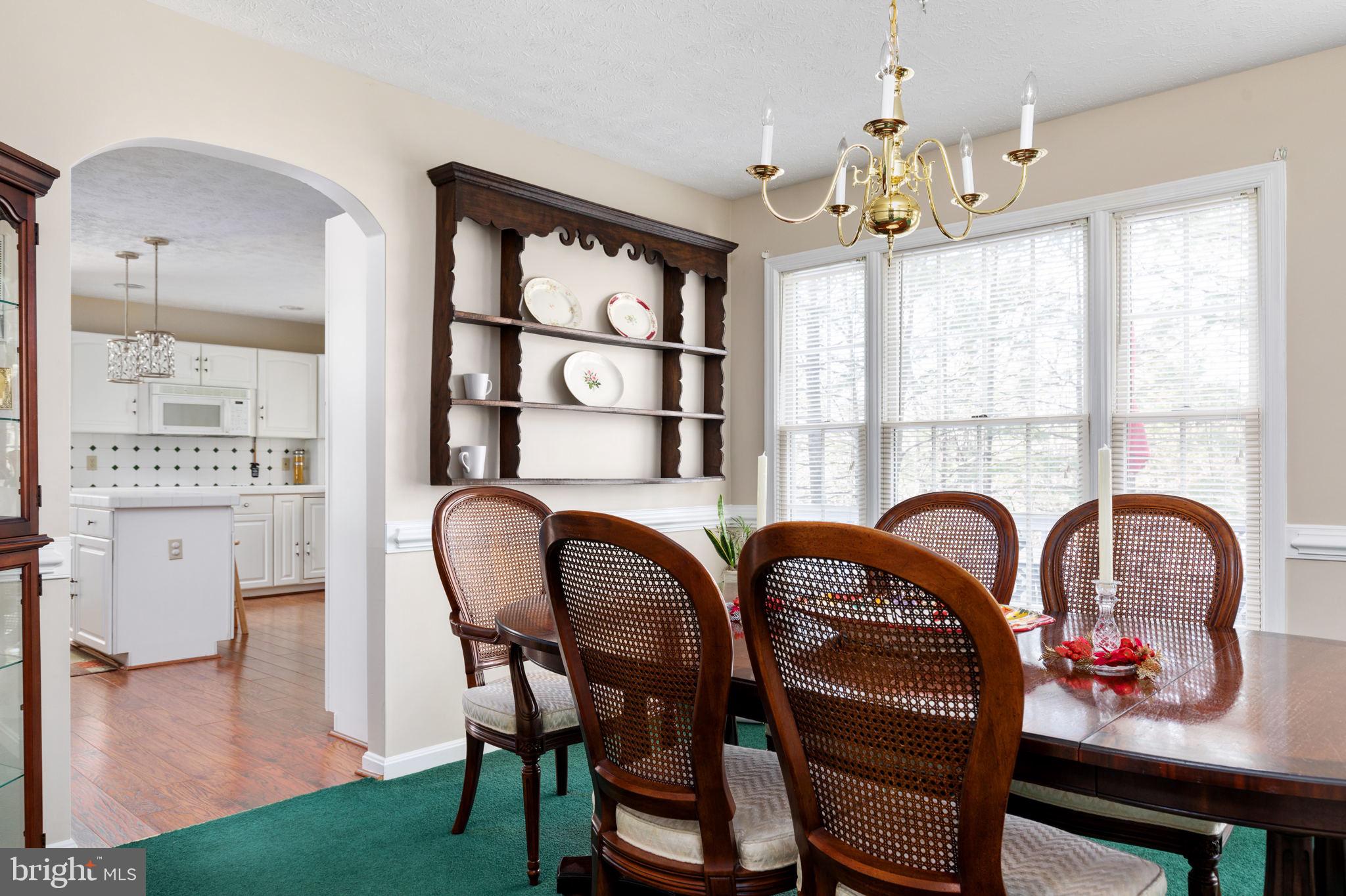 317 Anderson Road Basye, VA 22842 - Photo 14 of 51 a dining room with furniture and window