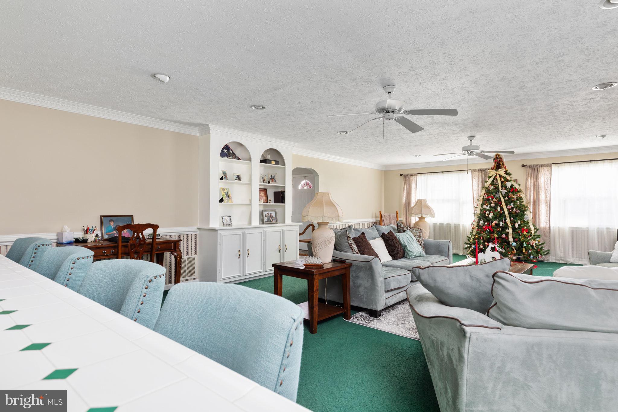 317 Anderson Road Basye, VA 22842 - Photo 9 of 51 a living room with furniture and a large window