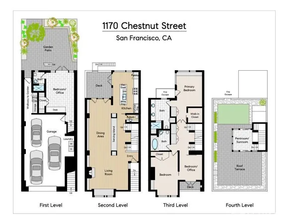 $4,500,000 | 1170 Chestnut Street, San Francisco, CA 94109