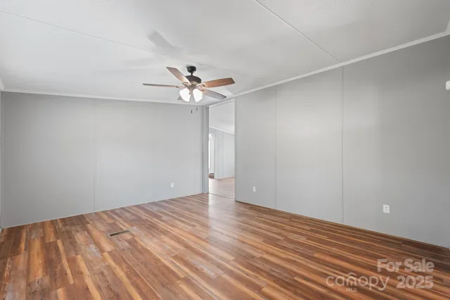 wooden floor in an empty room