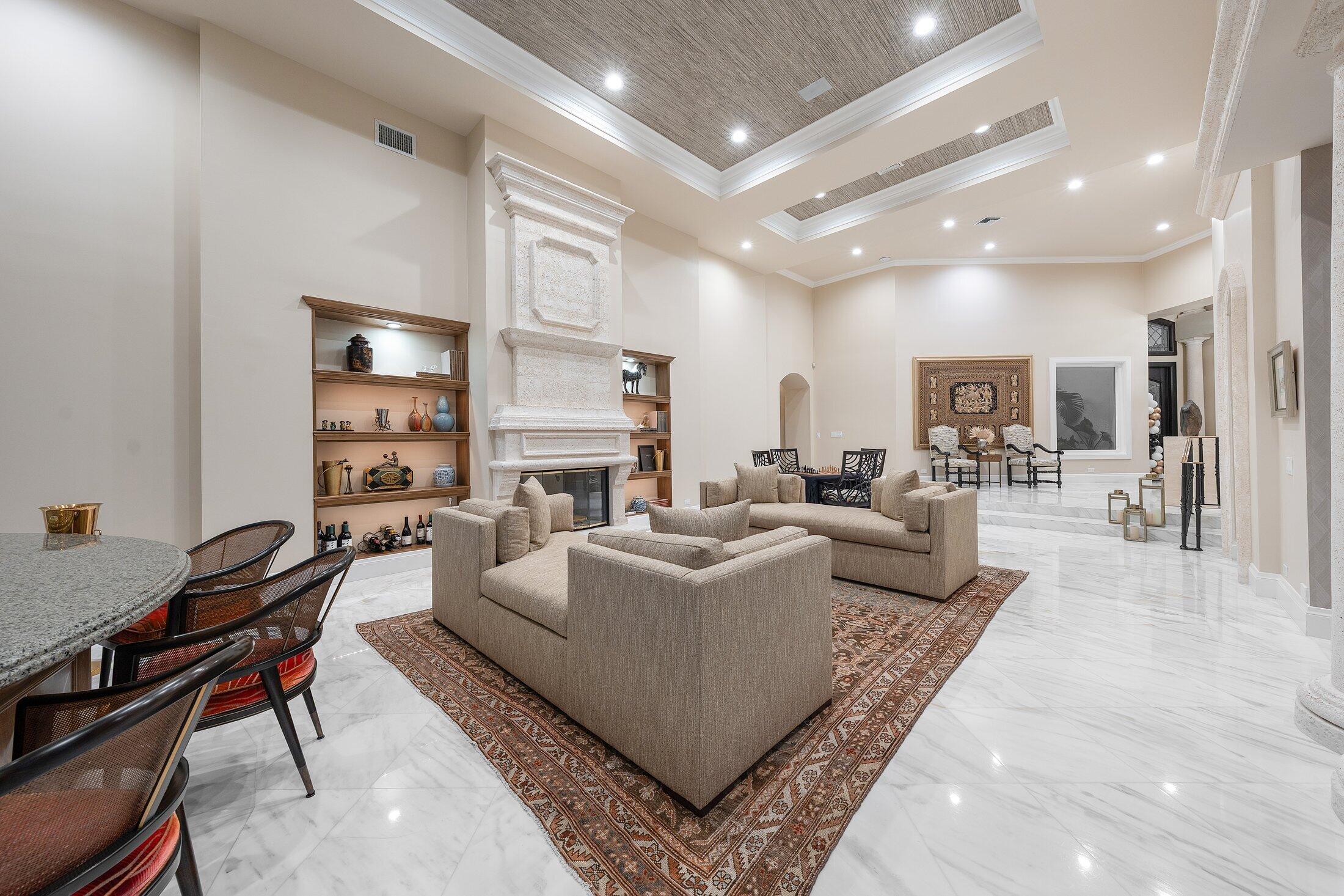 17153 Ericarose Court Boca Raton, FL 33496 - Photo 22 of 133 Living Room - Dusk