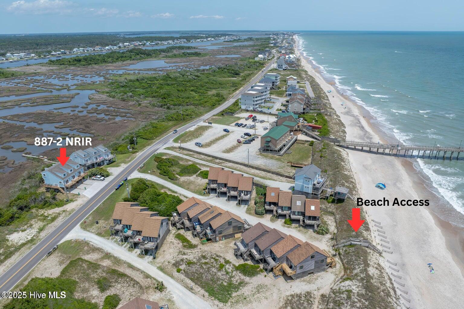 887 New River Inlet Road, Unit 2 North Topsail Beach, NC 28460 - Photo 6 of 38 Beach Access
