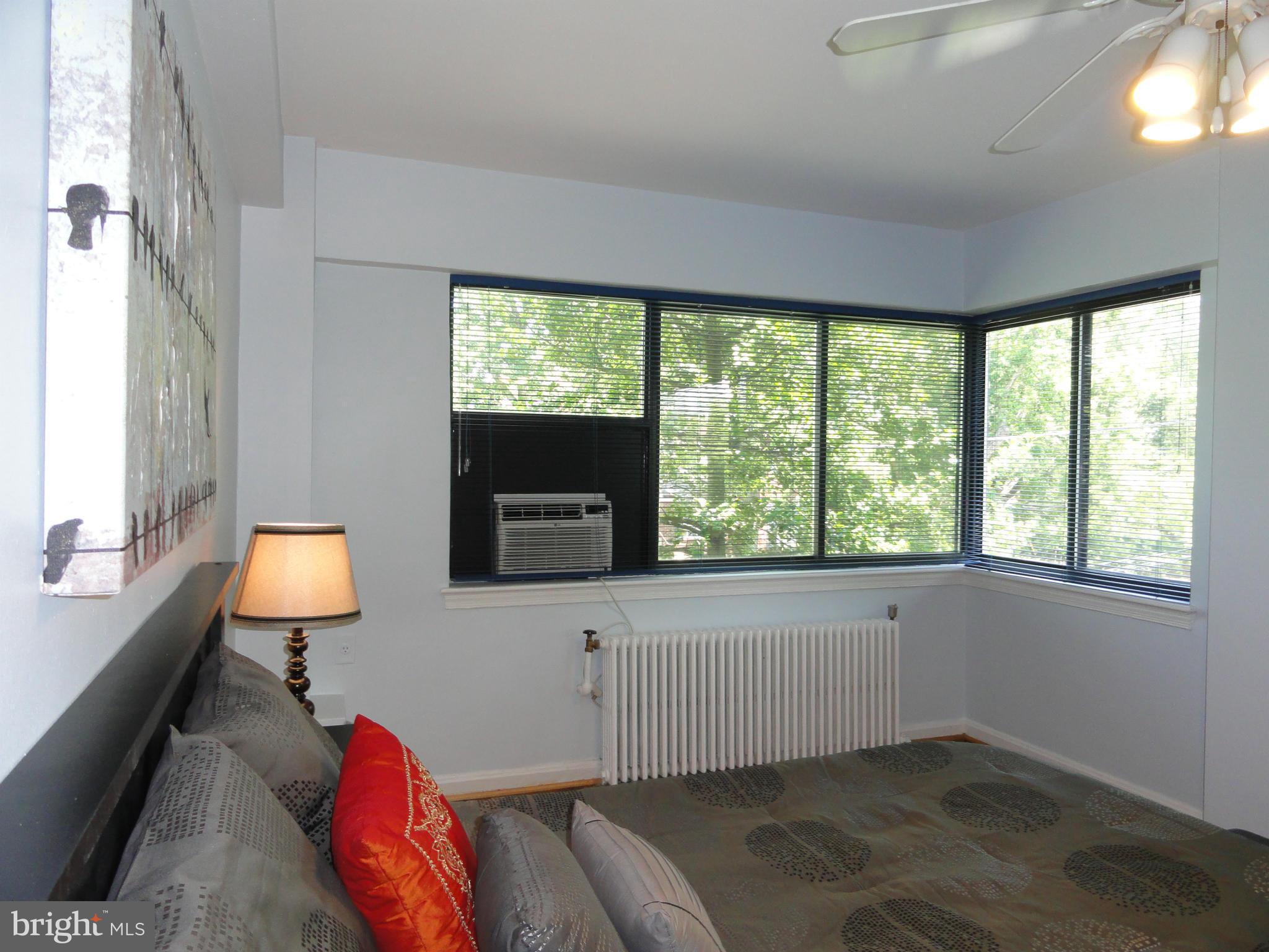 3901 Tunlaw Road Northwest, Unit 701 Washington, DC 20007 - Photo 11 of 29 Master Bedroom: More Trees!