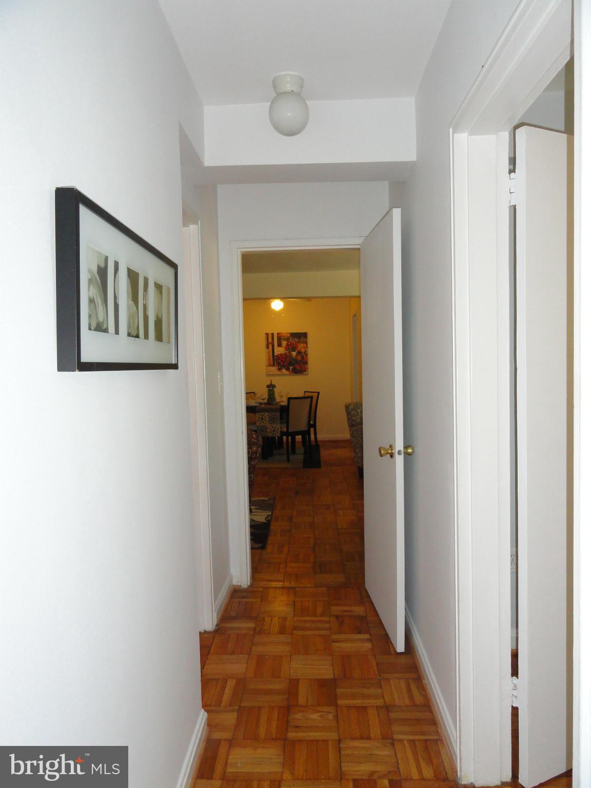 3901 Tunlaw Road Northwest, Unit 701 Washington, DC 20007 - Photo 12 of 29 Hallway with privacy door