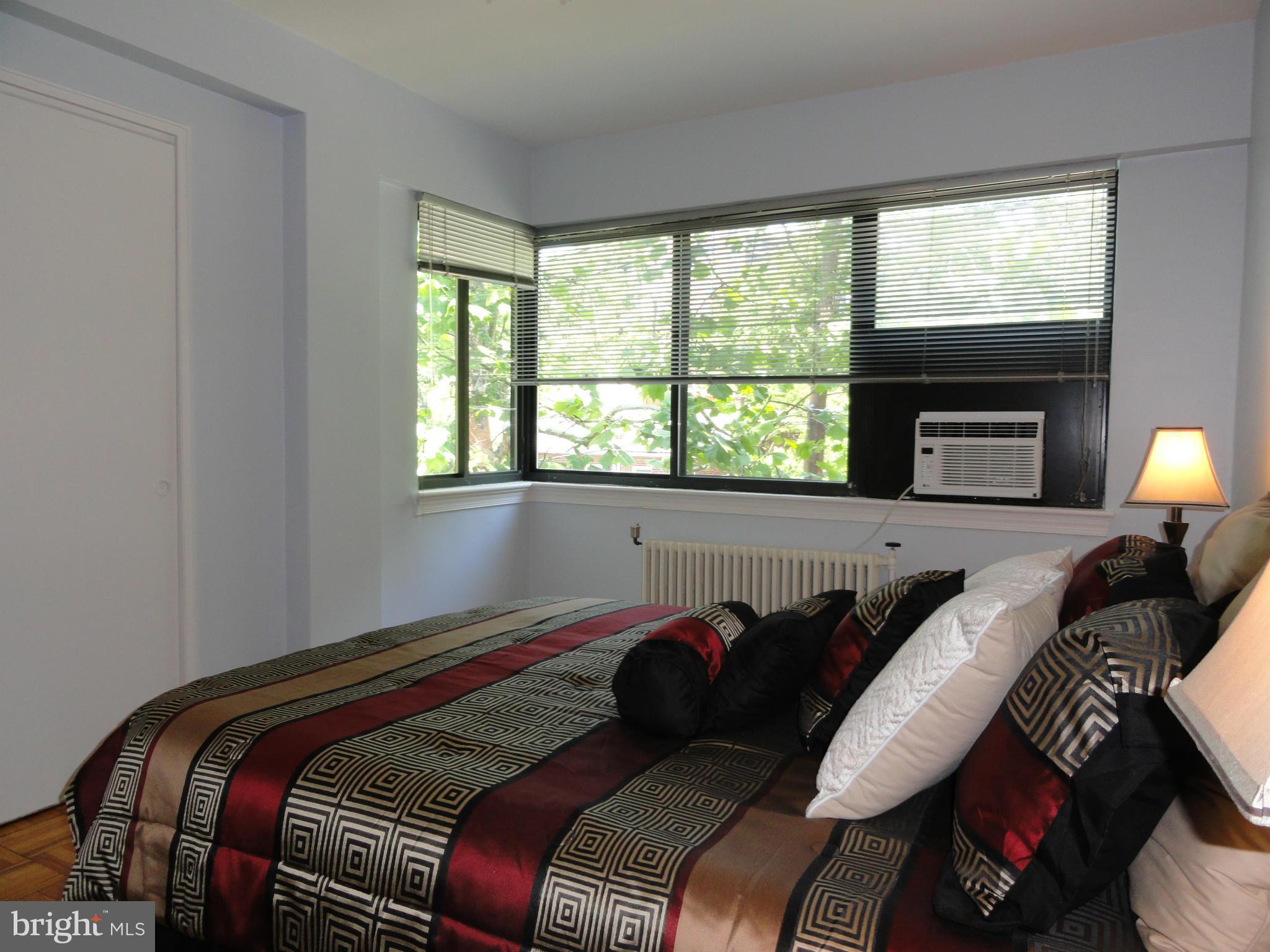 3901 Tunlaw Road Northwest, Unit 701 Washington, DC 20007 - Photo 14 of 29 Second Bedroom: More Trees!