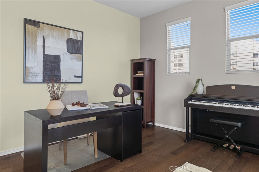 5321 Ocean, Unit 101 Hawthorne, CA 90250 - Photo 20 of 36 a view of a workspace with furniture and a window