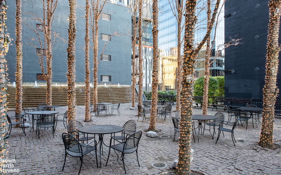 520 East 72nd Street, Unit 3G Manhattan, NY 10021 - Photo 12 of 15 a view of an outdoor space with seating area
