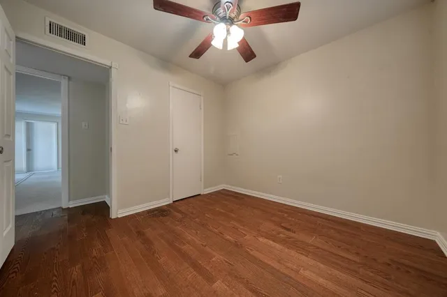 wooden floor in an empty room