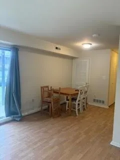 a view of a room with chairs