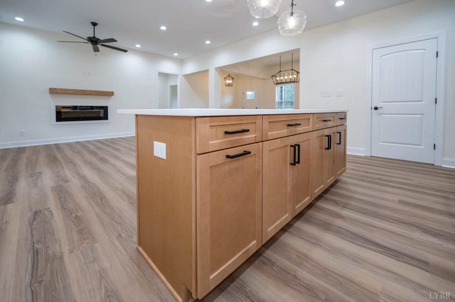 1738 Willow Oak Drive Forest, VA 24551 - Photo 10 of 54 a view of cabinets with wooden floor