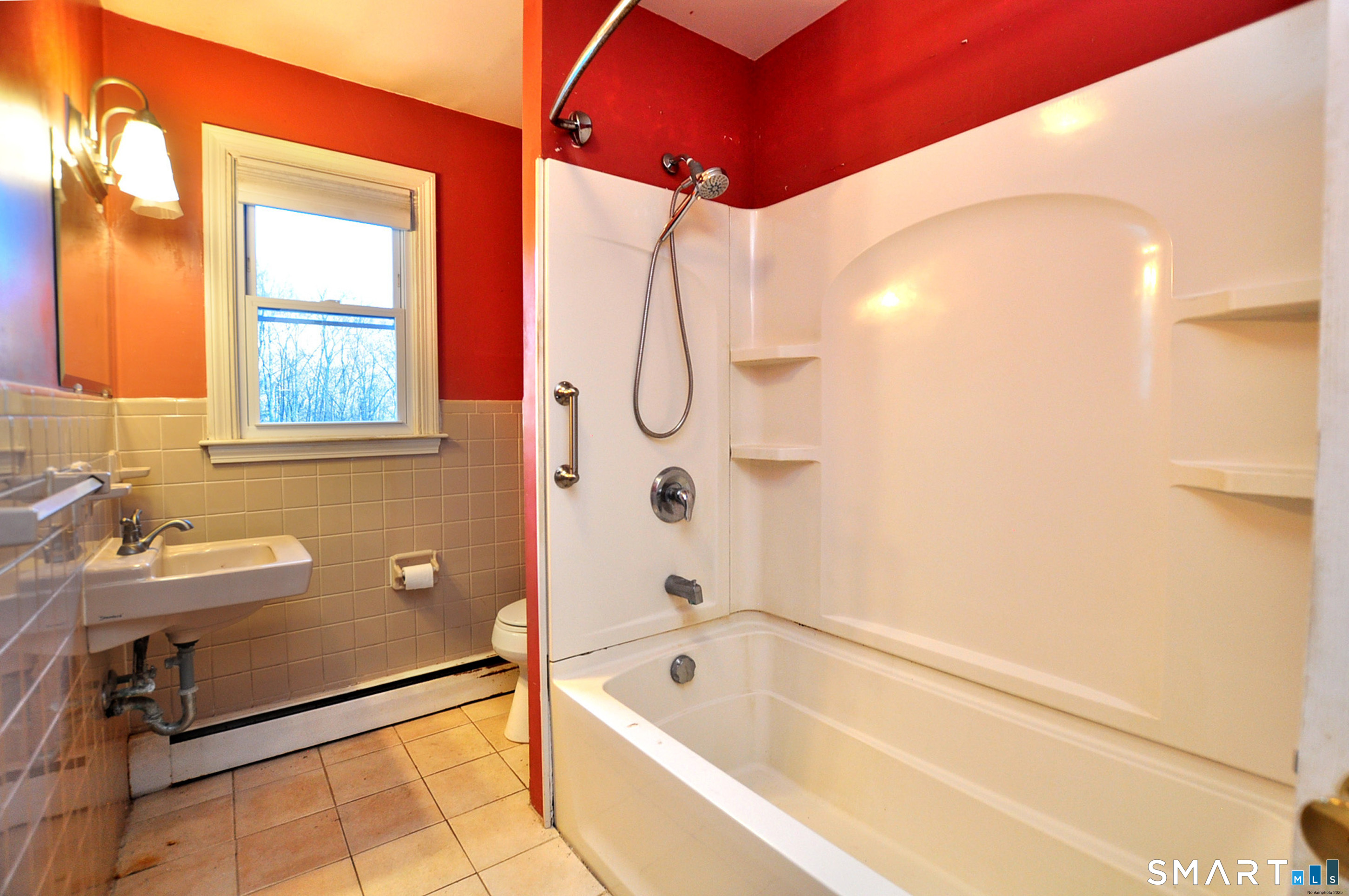 204 Goodhouse Road Litchfield, CT 06759 - Photo 26 of 37 a bathroom with a tub shower and sink