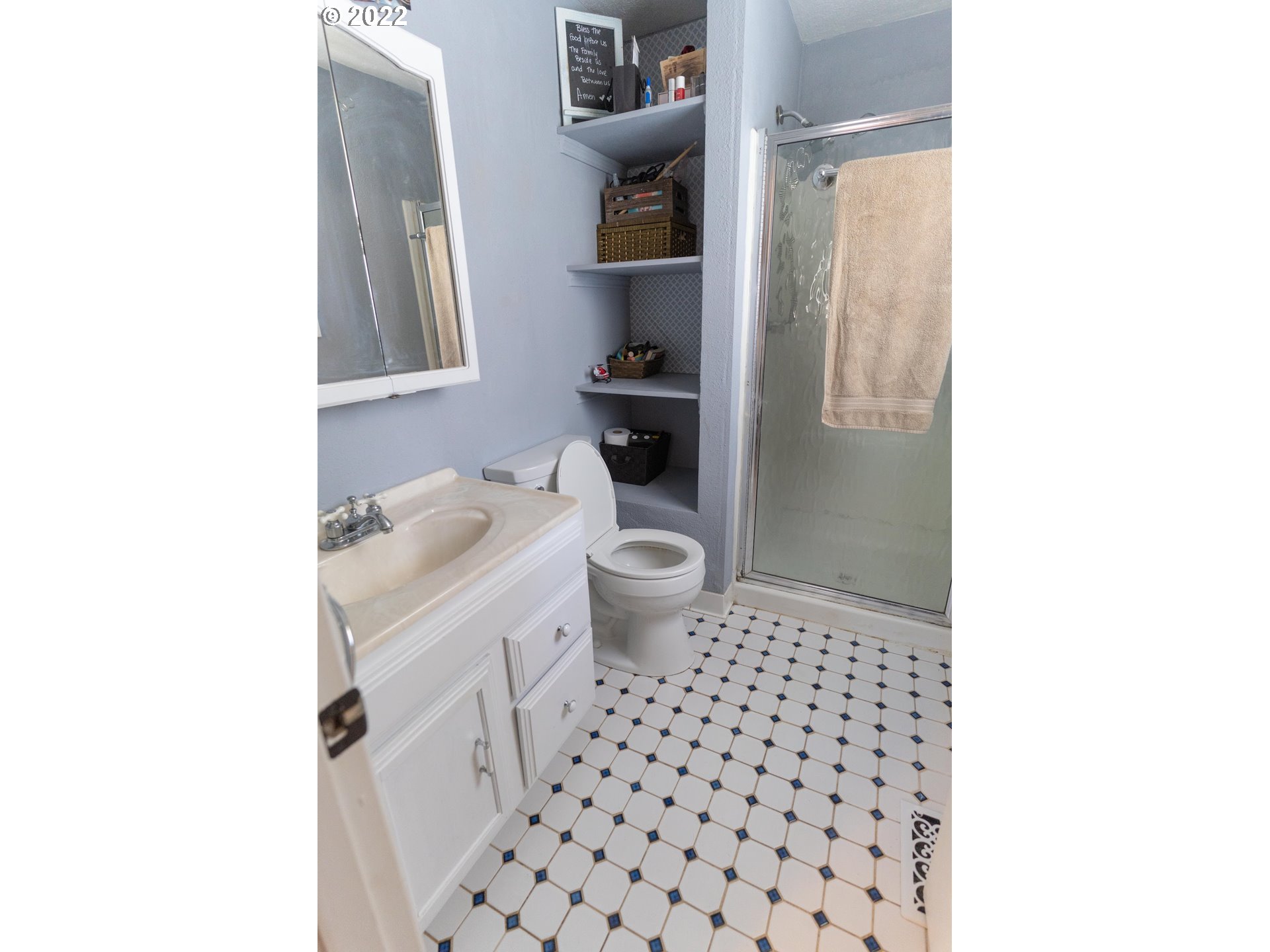 39400 Idleman Street Sandy, OR 97055 - Photo 10 of 15 a bathroom with a sink a toilet and a shower