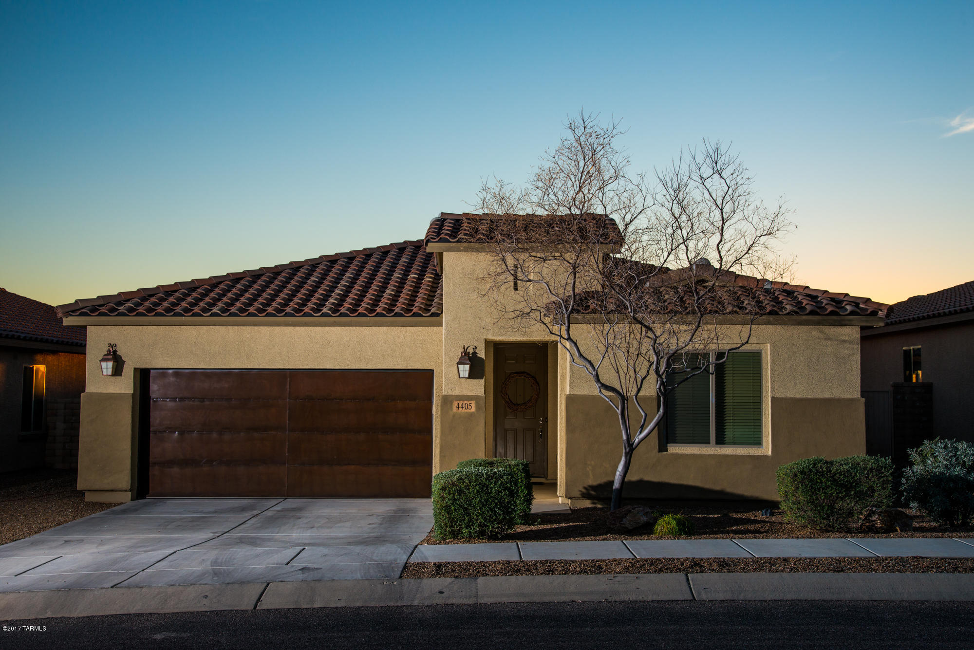 4405 West Crystal Ranch Place Marana, AZ 85658 - Photo 3 of 44 front view of a house