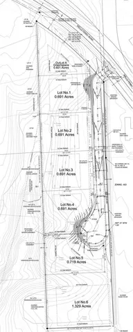 a view of a black and white photo