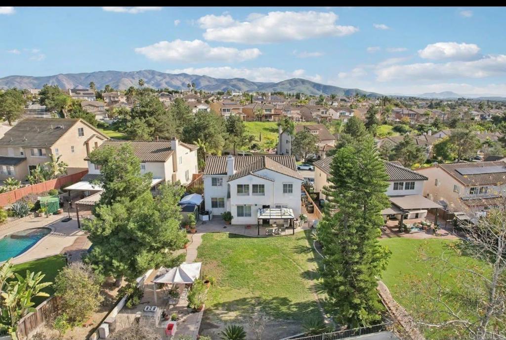 1234 Old Janal Ranch Road Chula Vista, CA 91915 - Photo 34 of 34 an aerial view of residential houses with outdoor space and trees