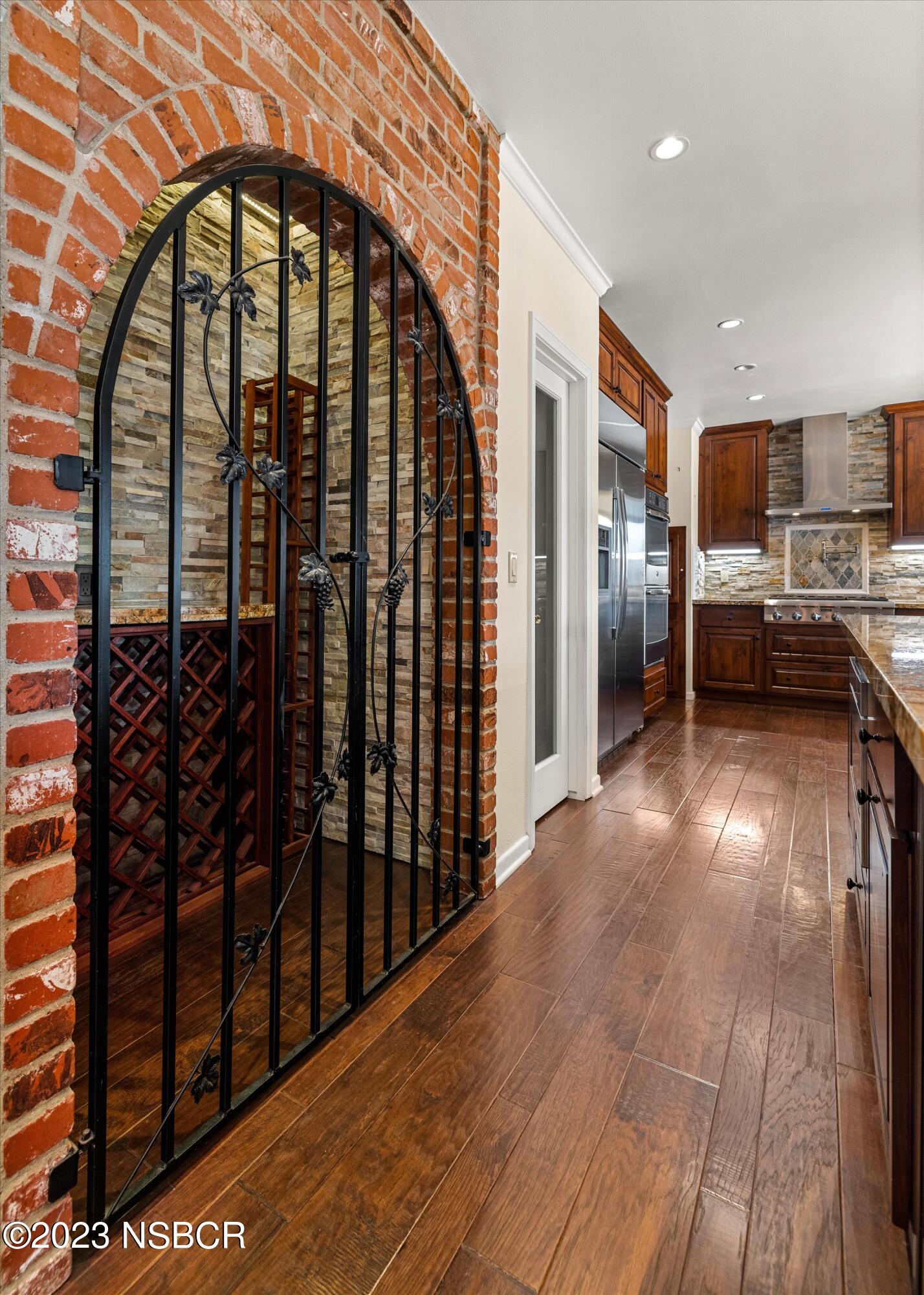 345 Meadowlark Road Santa Ynez, CA 93460 - Photo 15 of 57 a view of a hallway with interior of the house