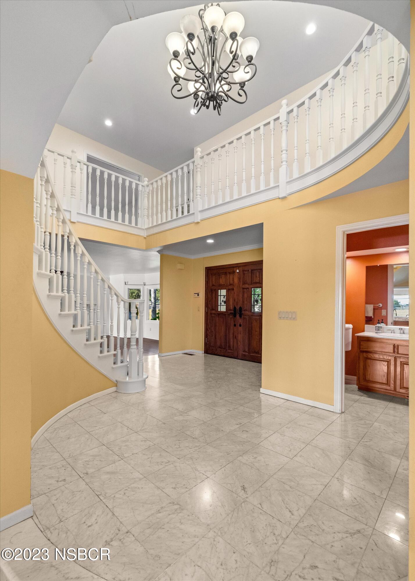 345 Meadowlark Road Santa Ynez, CA 93460 - Photo 6 of 57 a view of an entryway with a livingroom