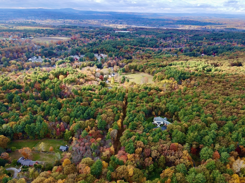 a view of a city with ocean