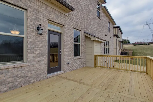 a front view of a house with windows