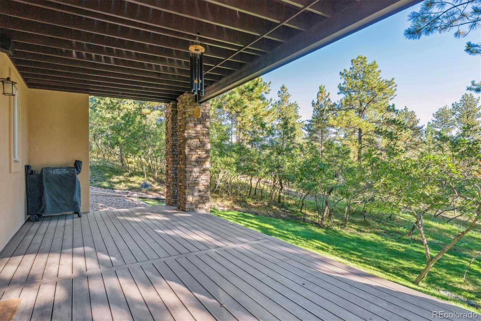 7994 Monarch Road Larkspur, CO 80118 - Photo 42 of 48 a view of backyard with green space