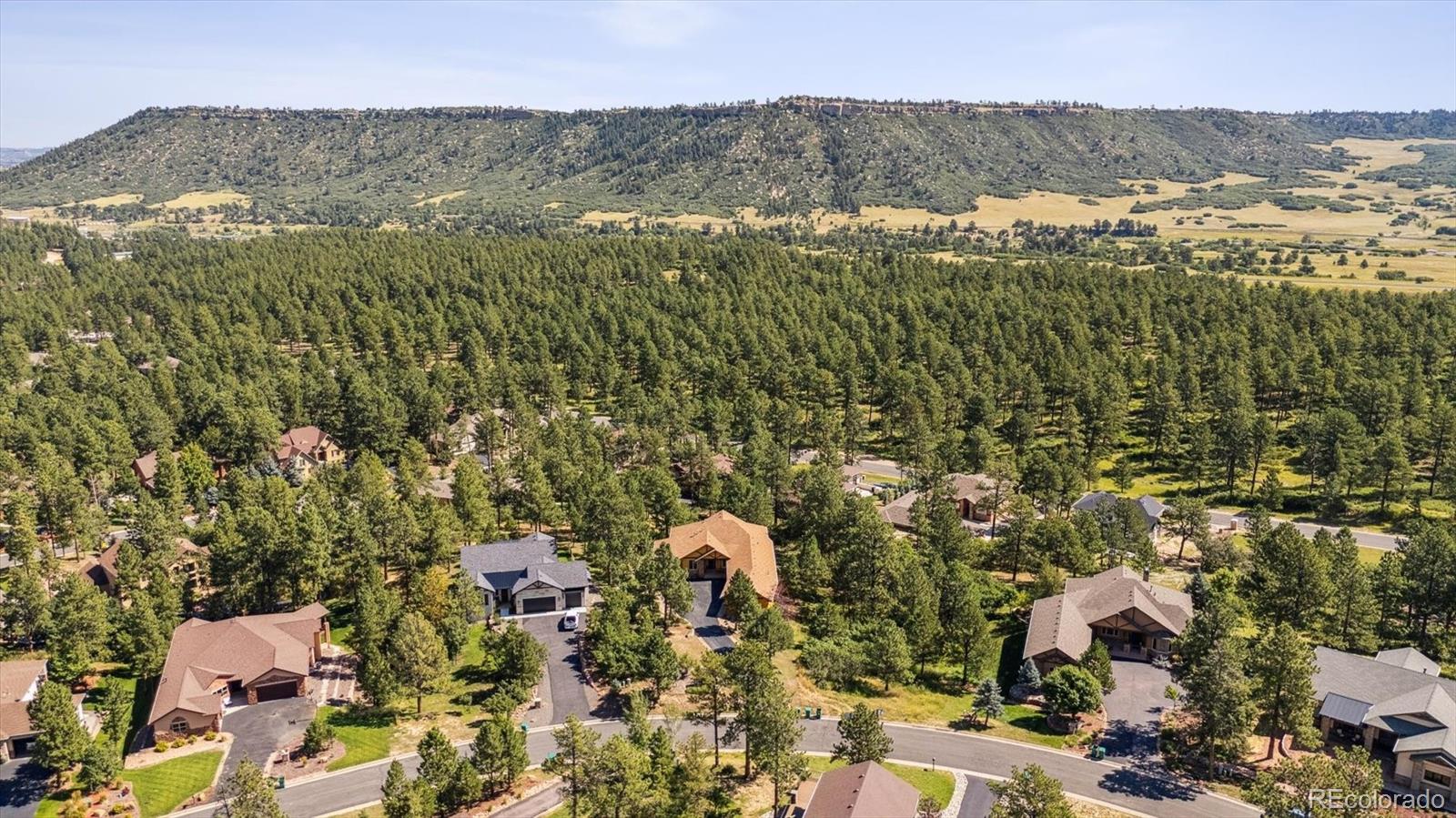 7994 Monarch Road Larkspur, CO 80118 - Photo 46 of 48 an aerial view of a city