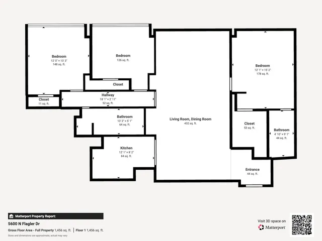 a view of a lake with a yard