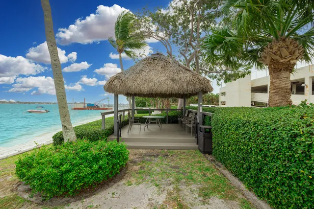 a view of a lake from balcony