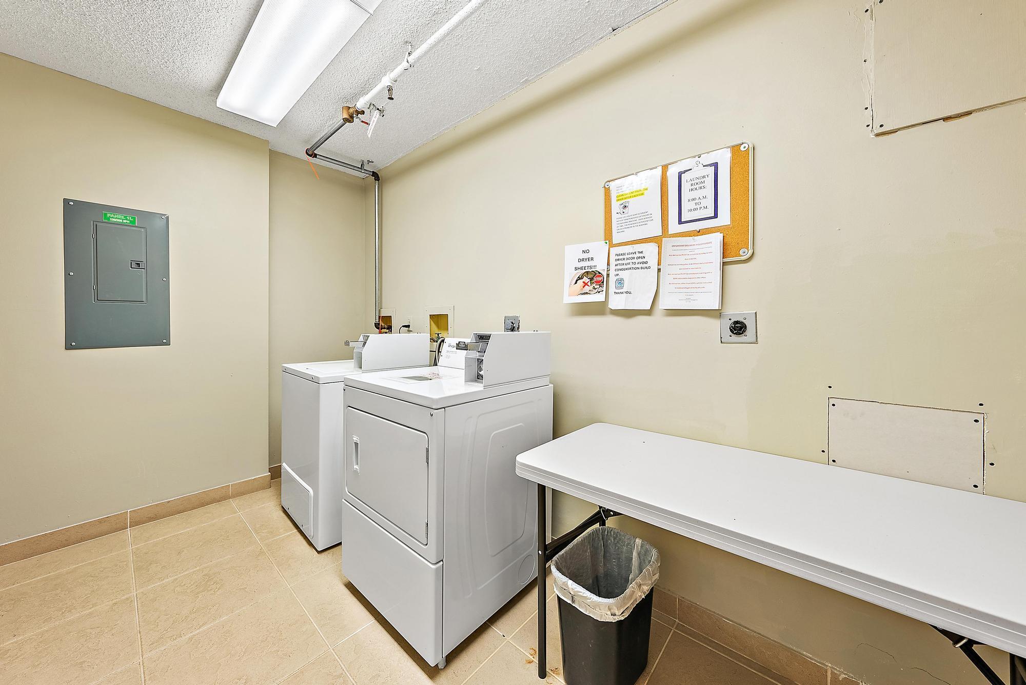 5440 North Ocean Drive, Unit 202 Riviera Beach, FL 33404 - Photo 33 of 44 Common Laundry