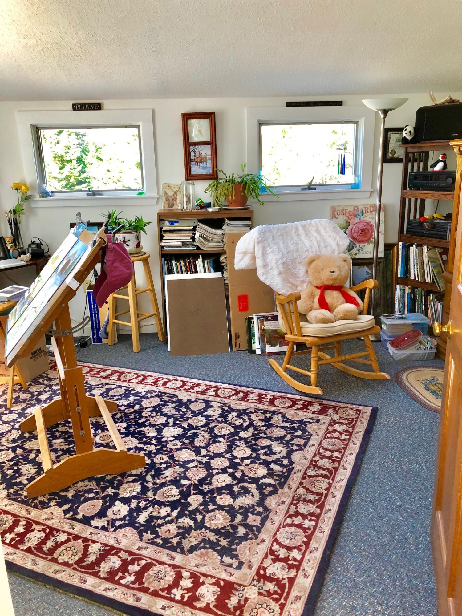 24 Minnow Brook Road Ellsworth, ME 04605 - Photo 42 of 74 Artist studio off of dining area
