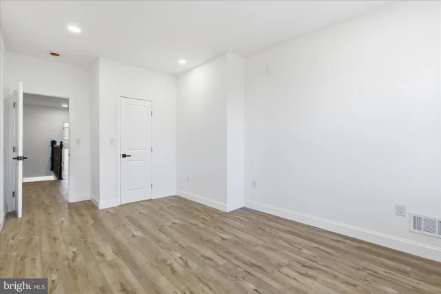 wooden floor in an empty room