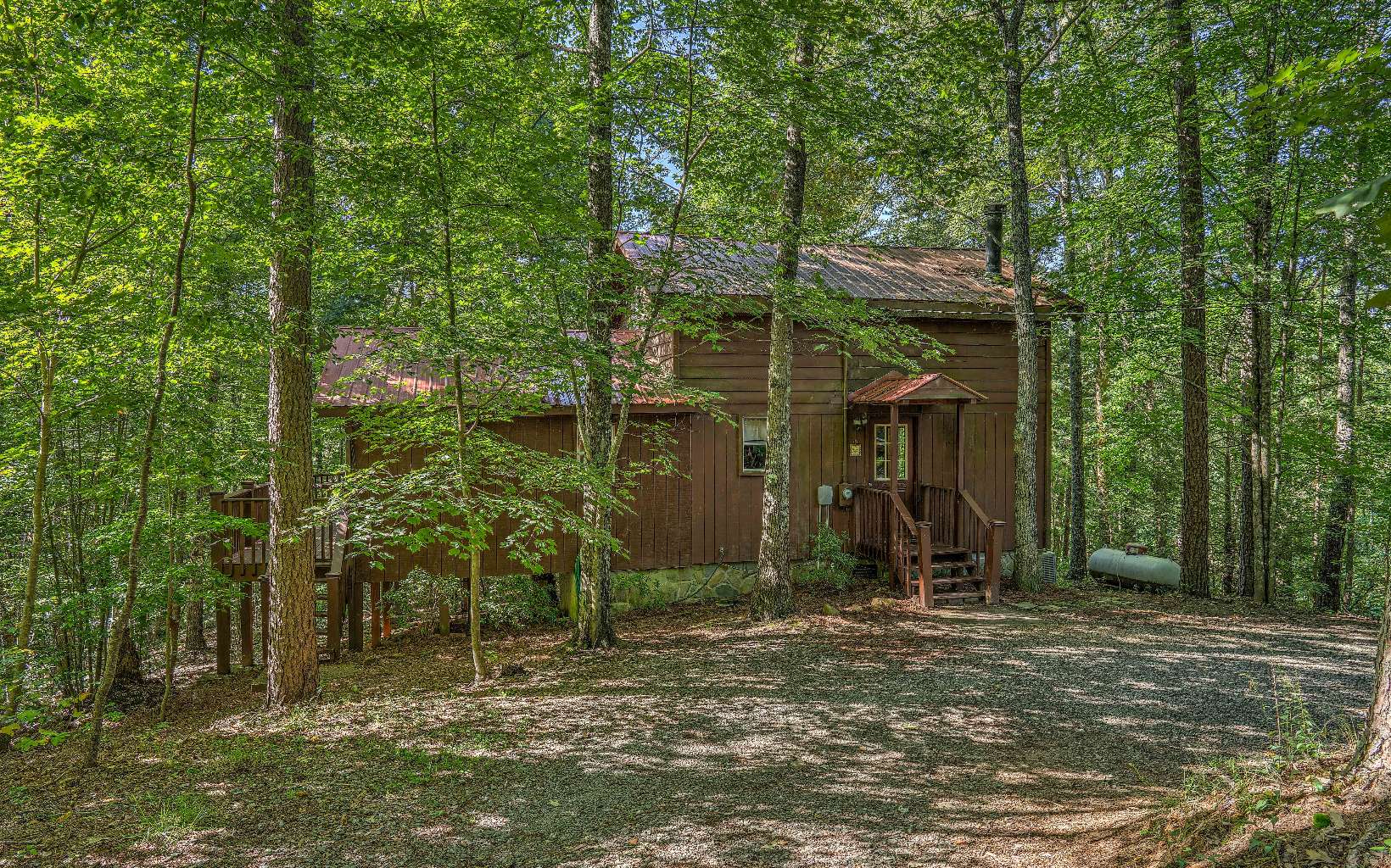 166 Nantahala Pass Road Blue Ridge, GA 30513 - Photo 3 of 40 a view of a house with backyard