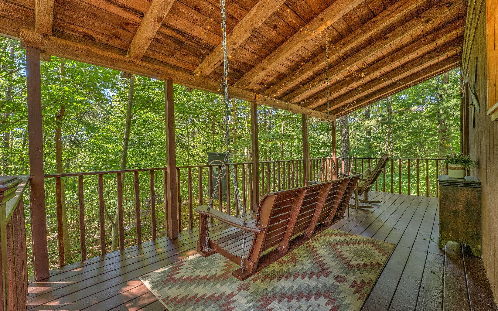 166 Nantahala Pass Road Blue Ridge, GA 30513 - Photo 33 of 40 a view of outdoor space with seating area
