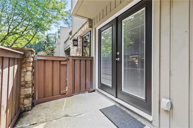 a view of entrance gate of house