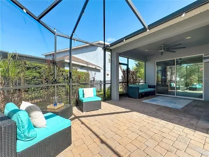 a outdoor space with patio the couch and chairs