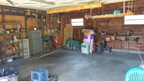 a view of storage and utility room