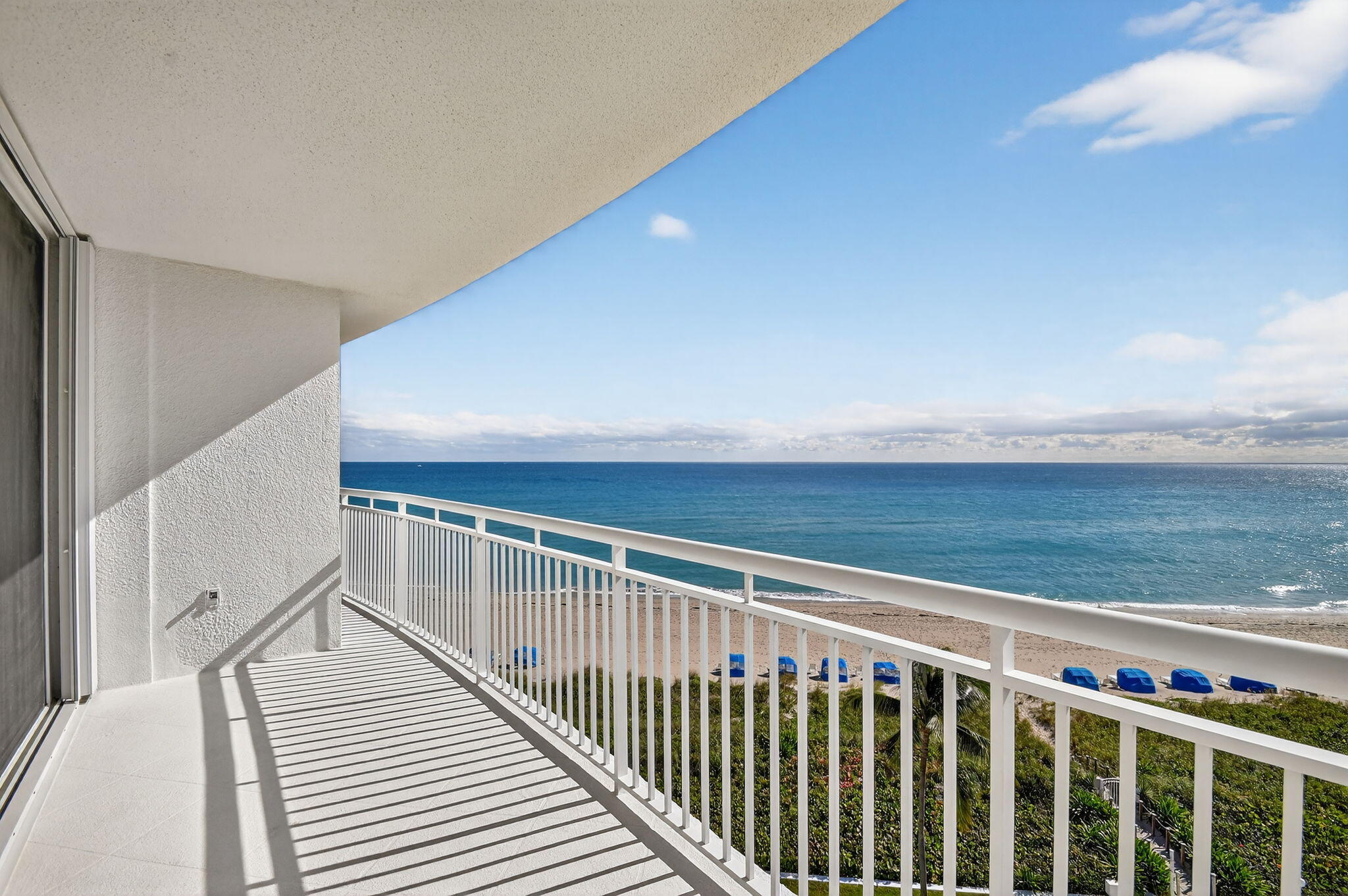 2780 South Ocean Boulevard, Unit 703 Palm Beach, FL 33480 - Photo 37 of 44 a view of balcony with wooden floor