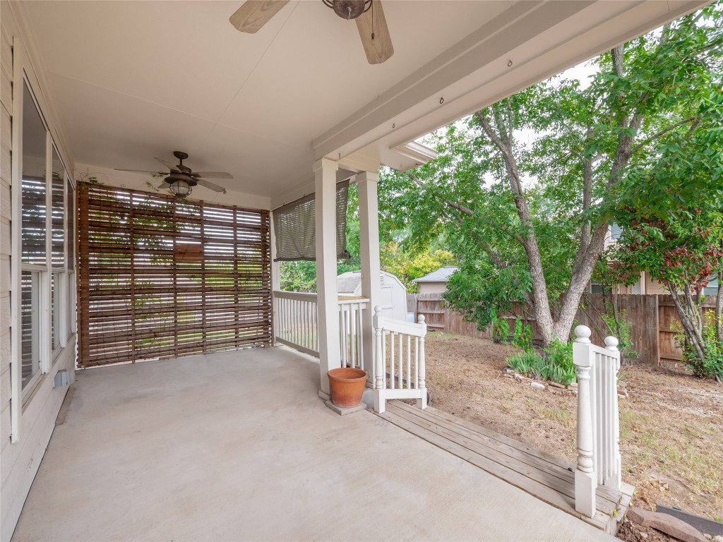 406 Primavera Loop Kyle, TX 78640 - Photo 33 of 38 a view of a house with porch and garden