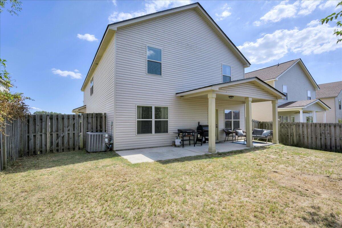 3315 Grove Landing Circle Grovetown, GA 30813 - Photo 30 of 37 Large covered porch with extra patio