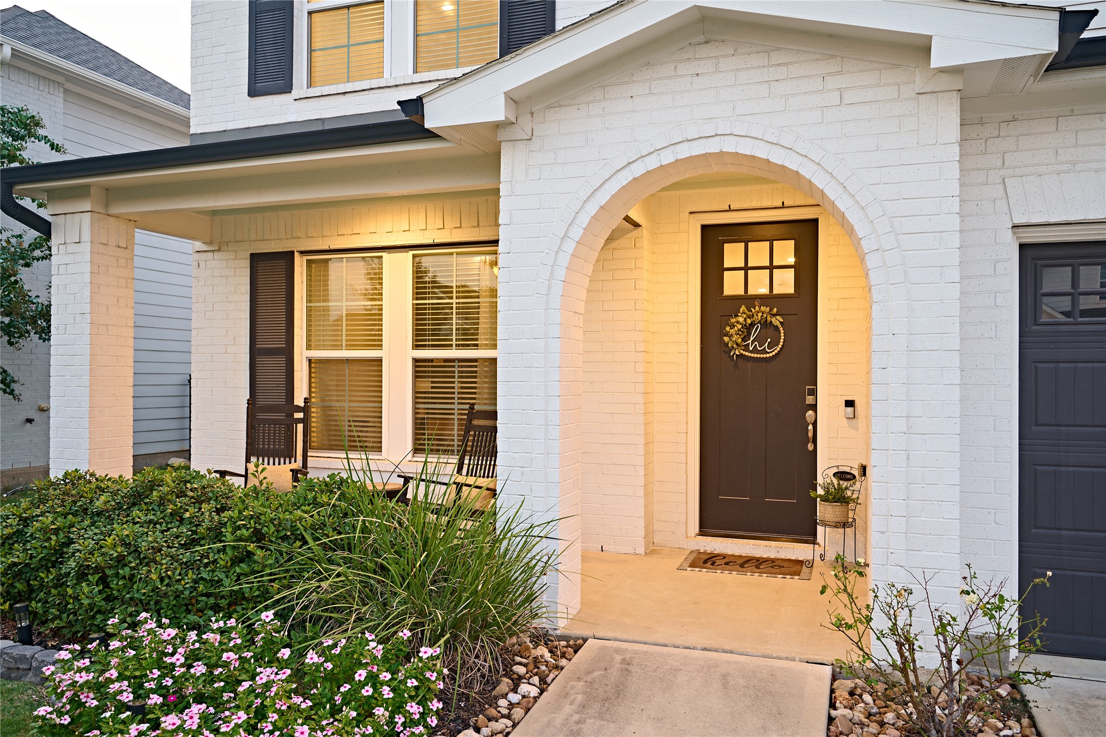 2504 Hagerman Road Conroe, TX 77384 - Photo 2 of 50 a front view of a house with a garden