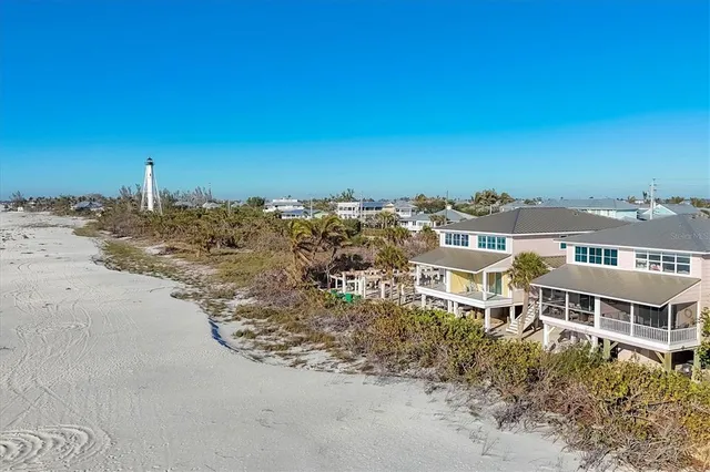 a view of a large building with a yard