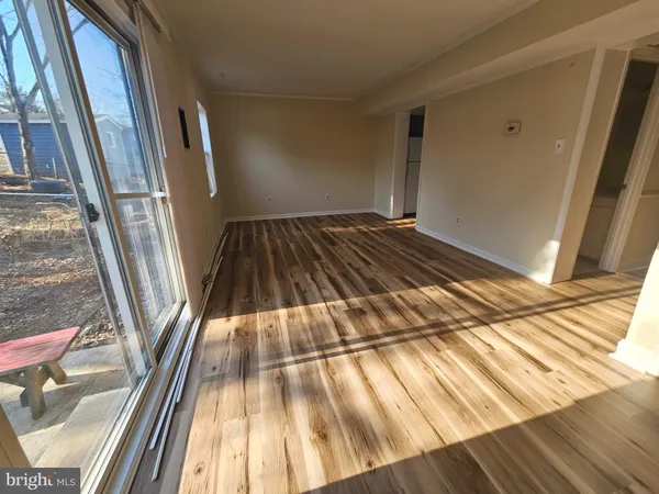 a view of a hardwood floor