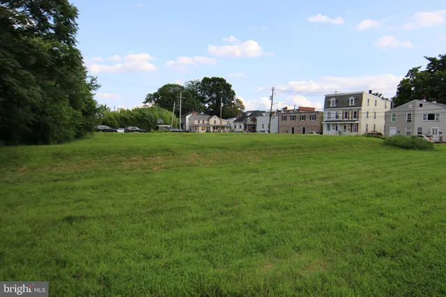 a view of a green field