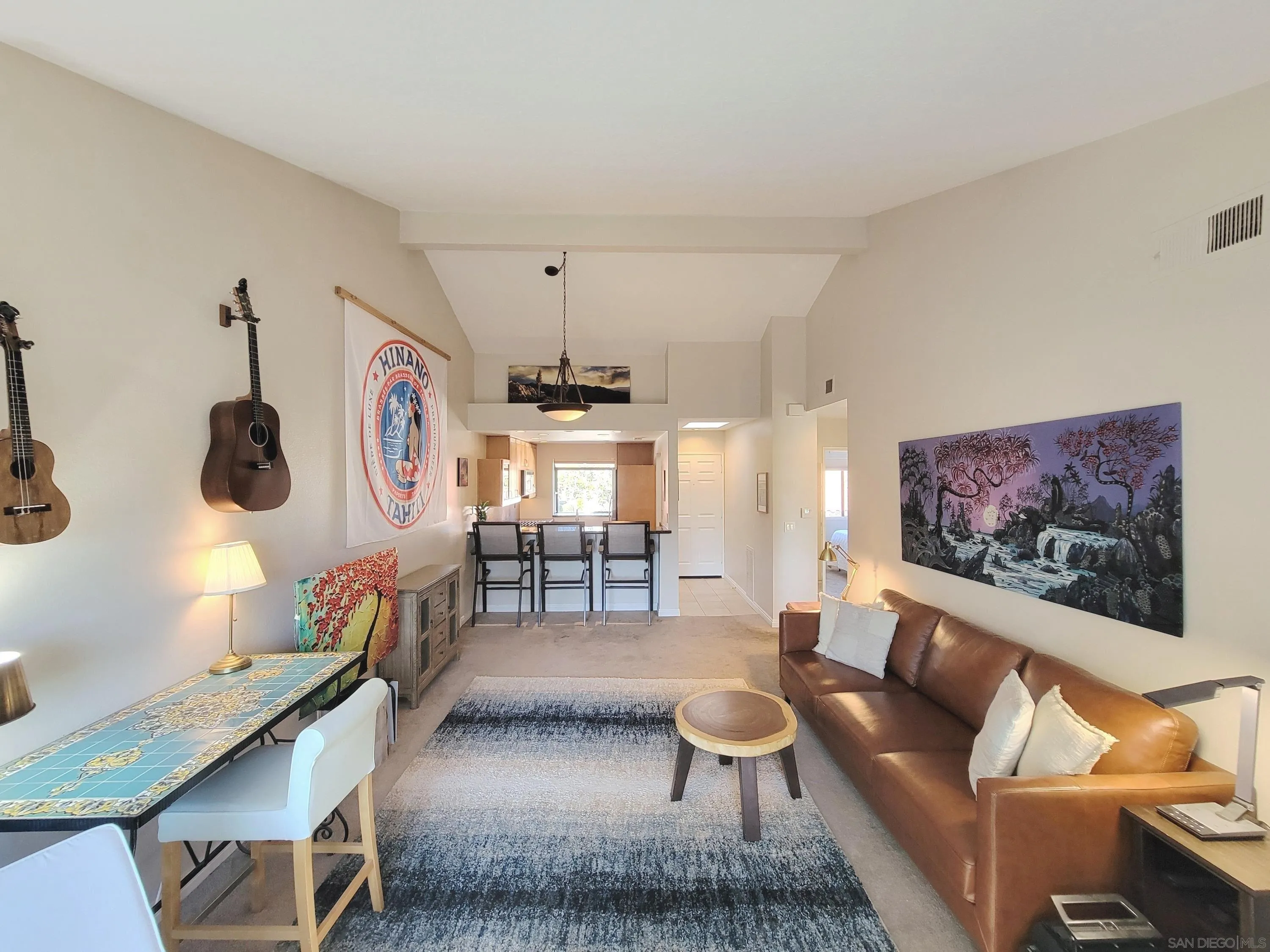 116 South Darien Drive Encinitas, CA 92024 - Photo 12 of 27 a living room with furniture and a flat screen tv