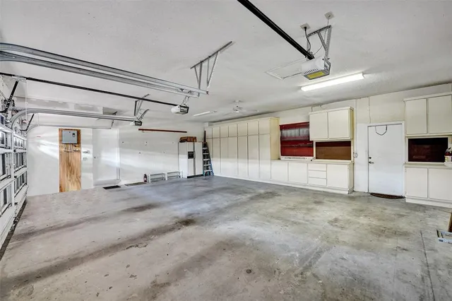 a view of balcony with wooden floor