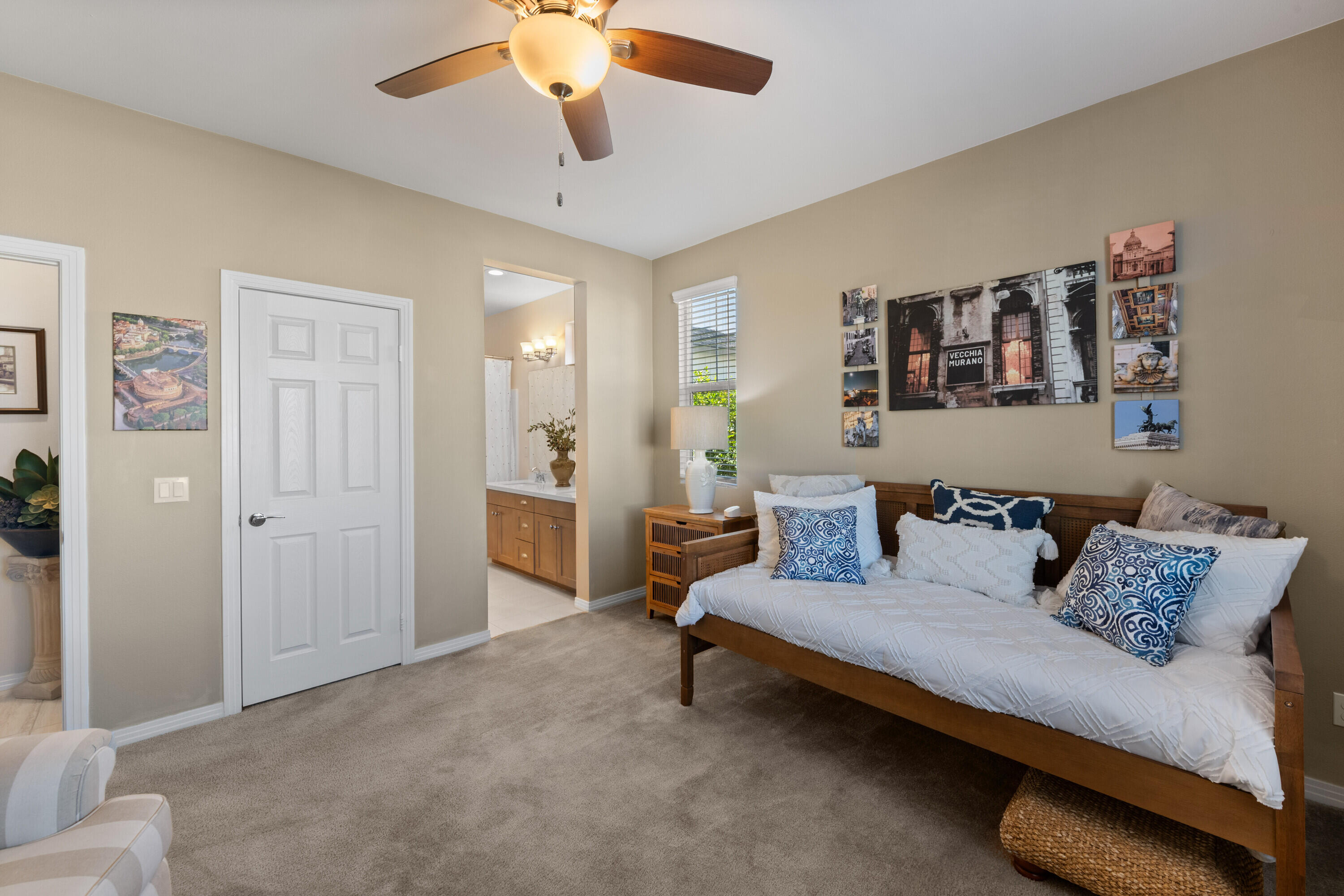 78863 Amare Way Palm Desert, CA 92211 - Photo 12 of 39 a living room with furniture and a chandelier