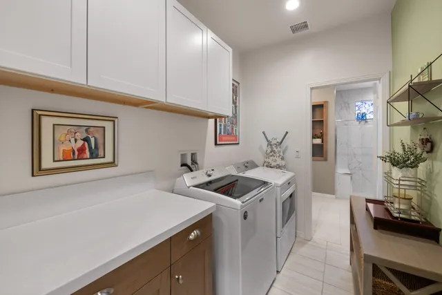 a view of yard from deck