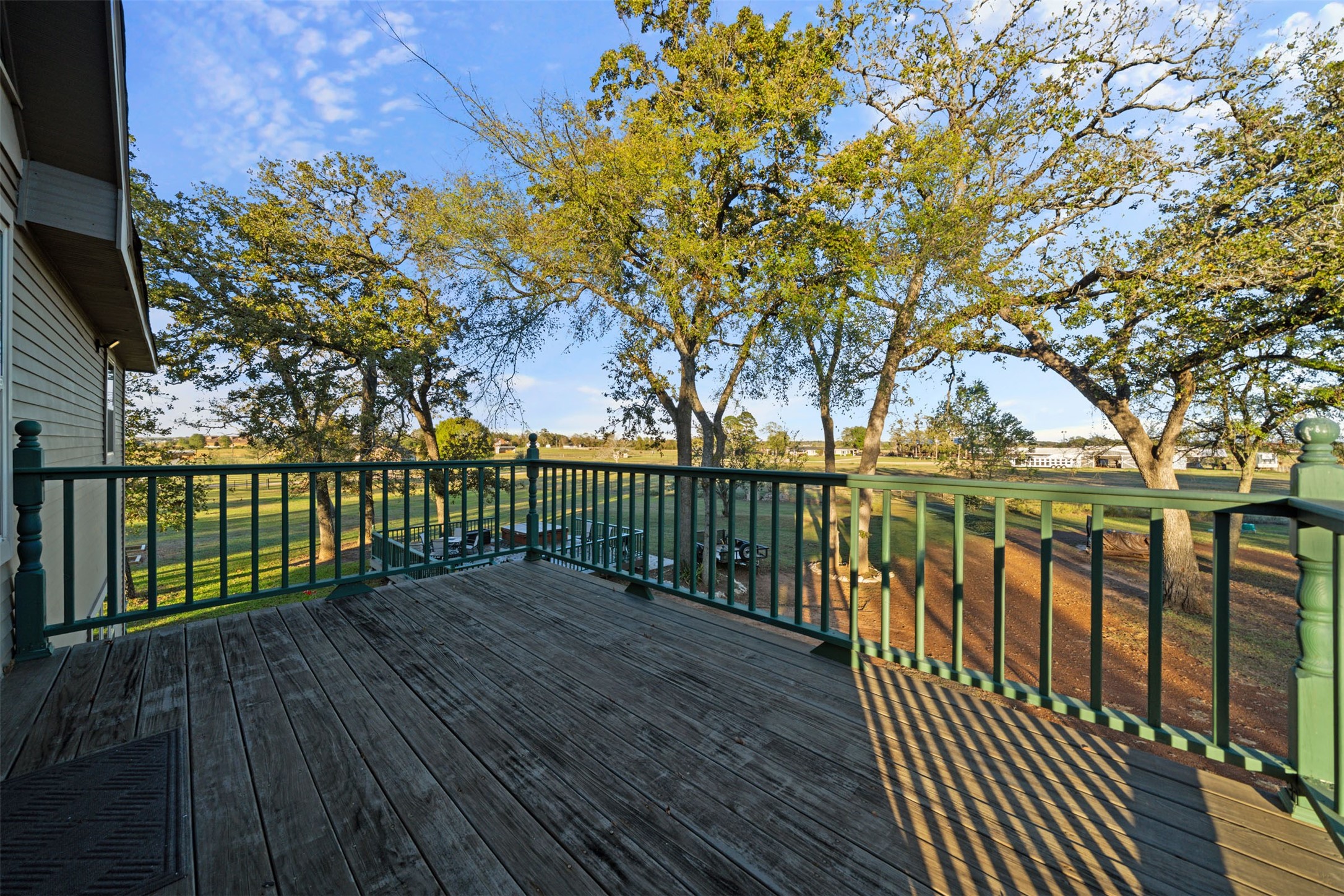 25948 Nelson Road Hempstead, TX 77445 - Photo 45 of 50 a view of a balcony with wooden floor